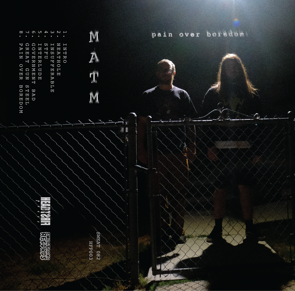 Mom and the Mailman "Pain Over Boredom" [Cassette PRE-ORDER]